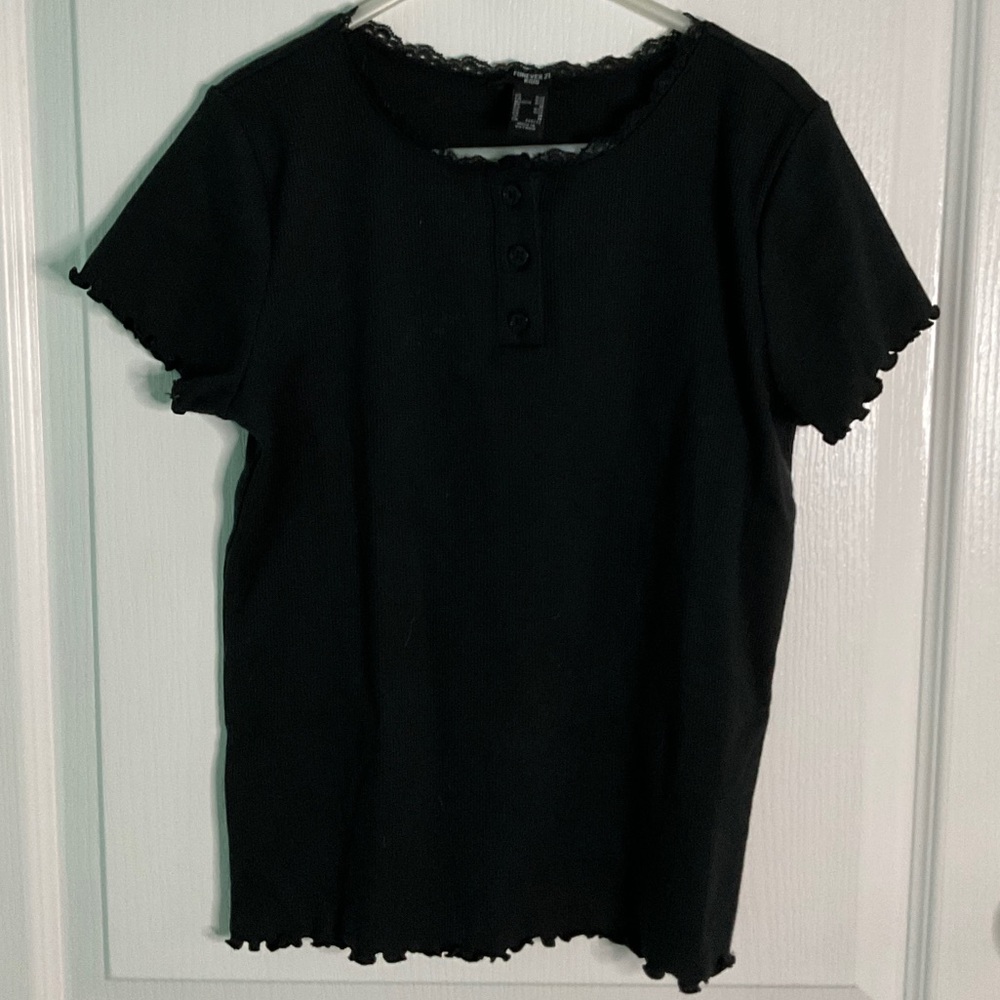 Ribbed Cotton Top